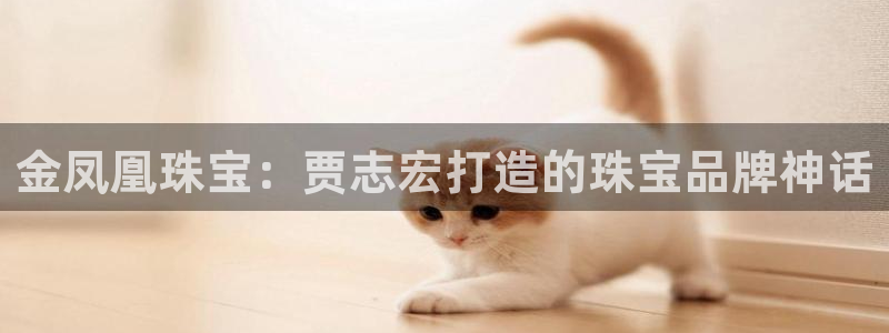 新航娱乐官网注册入口:金凤凰珠宝:贾志宏打造的珠宝品牌神话